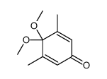 4,4-dimethoxy-3,5-dimethylcyclohexa-2,5-dien-1-one Structure