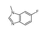 6-氟-1-甲基苯并咪唑结构式