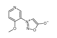 N-(4-methoxypyrid-3-yl)sydnone Structure