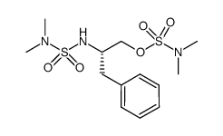 (S)-2-((N,N-dimethylsulfamoyl)amino)-3-phenylpropyl dimethylsulfamate结构式