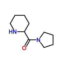 2-(吡咯烷-1-基羰基)哌啶结构式