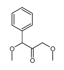 1,3-dimethoxy-1-phenylpropan-2-one Structure