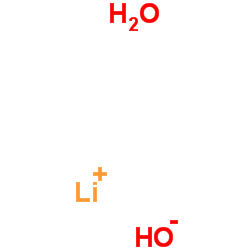 单水氢氧化锂结构式