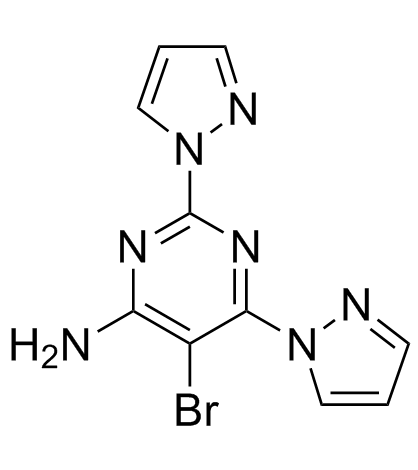 5-溴-2,6-二(1H-吡唑-1-基)嘧啶-4-胺图片