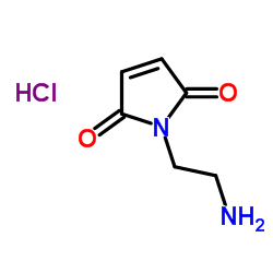 N-(2-氨乙基)马来酰亚胺盐酸盐结构式