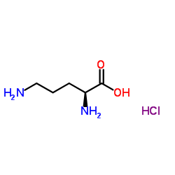 l-ornithine:hcl (13c5; 15n2) Structure