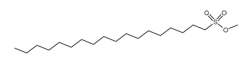 Octadecylsulfonsaeuremethylester结构式