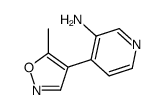 4-(5-methylisoxazol-4-yl)pyridin-3-amine Structure