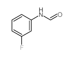 Formamide,N-(3-fluorophenyl)-结构式