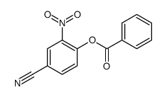 (4-cyano-2-nitrophenyl) benzoate Structure