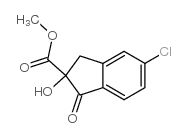 5-氯-2-甲氧羰基-2-羟基-1-茚酮图片