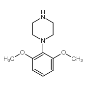 1-(2,6-dimethoxyphenyl)piperazine Structure