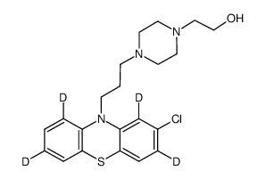 Perphenazine-d4 structure