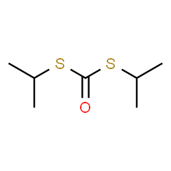 Dithiocarbonic acid S,S-diisopropyl ester结构式
