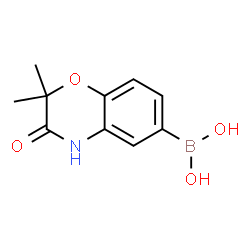 2,2-二甲基-3-氧代-3,4-二氢-2H-苯并[B][1,4]噁嗪-6-硼酸结构式