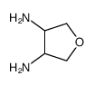 3,4-Furandiamine,tetrahydro-(9CI)结构式