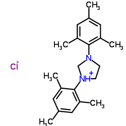 1,3-Dimesitylimidazolidin-1-ium chloride Structure