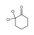 Cyclohexanone,2,2-dichloro-结构式