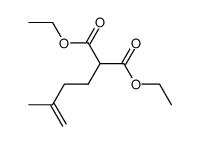 diethyl 2-(3-methylbut-3-enyl)malonate结构式