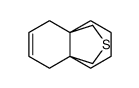 1,2,3,4,5,8-hexahydro-4a,8a-(methanothiomethano)naphthalene Structure