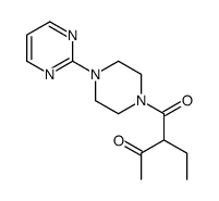 2-ethyl-1-(4-pyrimidin-2-ylpiperazin-1-yl)butane-1,3-dione Structure