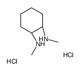 (1R,2S)-N,N'-Dimethyl-1,2-cyclohexanediamine dihydrochloride Structure