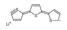 lithium,2-(2H-thiophen-2-id-5-yl)-5-thiophen-2-ylthiophene结构式