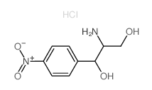 1,3-Propanediol,2-amino-1-(4-nitrophenyl)-, hydrochloride (1:1), (1S,2S)- Structure