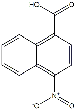4-硝基-1-萘甲酸结构式