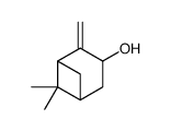 [1S-(1alpha,3beta,5alpha)]-6,6-dimethyl-2-methylenebicyclo[3.1.1]heptan-3-ol结构式
