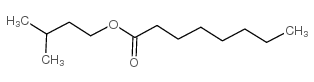 正辛酸异戊酯结构式