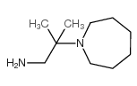 2-氮杂环庚烷-1-基-2-甲基丙胺结构式