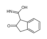 2,3-二氢-2-氧代-1H-茚-1-羧酰胺结构式