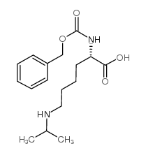 N6-(1-甲基乙基)-N2-[(苯基甲氧基)羰基]-L-赖氨酸结构式