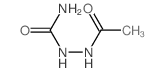 Acetic acid,2-(aminocarbonyl)hydrazide structure