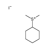 cyclohexyl(dimethyl)sulfanium,iodide结构式