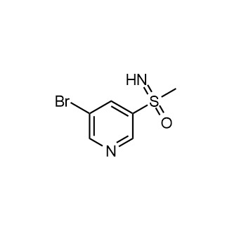 (5-溴吡啶-3-基)(亚氨基)(甲基)-16-硫酮结构式