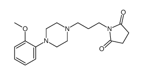 1-[3-[4-(2-methoxyphenyl)piperazin-1-yl]propyl]pyrrolidine-2,5-dione Structure