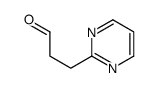 2-Pyrimidinepropanal (9CI)结构式