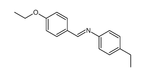 1-(4-ethoxyphenyl)-N-(4-ethylphenyl)methanimine Structure