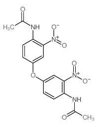 Acetamide,N,N'-[oxybis(2-nitro-4,1-phenylene)]bis- (9CI) structure