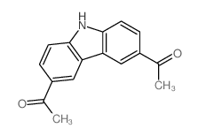 1,1'-(9H-咔唑-3,6-二基)二酮结构式