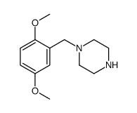 1-(2,5-二甲氧基-苄基)-哌嗪结构式