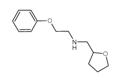 (2-苯氧基乙基)(四氢呋喃-2-甲基)胺盐酸盐结构式