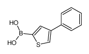 4-苯基噻吩-2-硼酸结构式