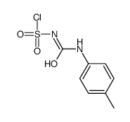 N-[(4-methylphenyl)carbamoyl]sulfamoyl chloride结构式