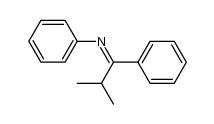 N-(2-methyl-1-phenyl-1-propylidene) aniline结构式