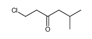 1-chloro-5-methyl-hexan-3-one Structure