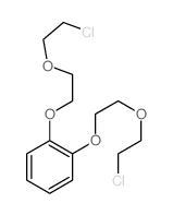 1,2-bis[2-(2-chloroethoxy)ethoxy]benzene结构式