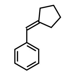 (Cyclopentylidenmethyl)benzol Structure